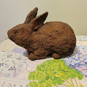 Clay Rabbit Figurine